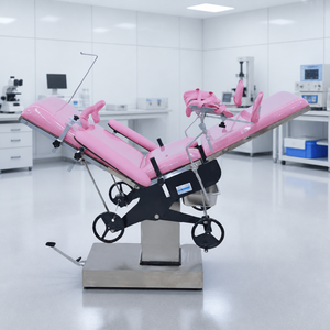 Cama de Partos Hidráulica Manual con Certificación CE YGC2003A, Mesa de Partos Obstétrica de Acero Inoxidable para el Cuarto de Maternidad del Hospital - Product Image 6