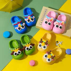 Chaussons d'été d'intérieur antidérapants pour bébé Chaussons natifs à semelle souple Chaussons silencieux antidérapants pour bébé - Product Image 2