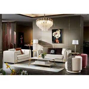 OEM Wholes Luxury Living Room High-quality Sectional Sofa sets Velvet Modular Sofa
