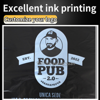 Sacs à provisions en plastique personnalisés de haute qualité durables et robustes pour T-shirts chaussettes avec gravure impression manipulation de surface