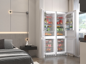 <span class=keywords><strong>Réfrigérateur</strong></span> électrique intelligent à congélateur bas intégré, sans givre, certifié Energy Star, ultra silencieux, classe énergétique 2, pour hôtel - Product Image 4