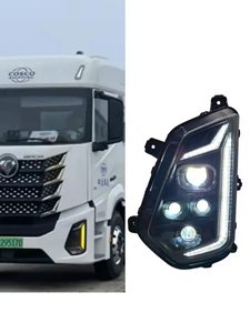 Fari a LED per Camion Ribaltabile Foton <span class=keywords><strong>GTL</strong></span> - Gruppo Fari ad Alta Luminosità con Luce Bianca 3000K Compatibile con Trattore Auman - Product Image 3