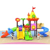 Toboggan en plastique pour enfants de qualité pour les parcs d'attractions, les écoles et les jardins en PEBDL.