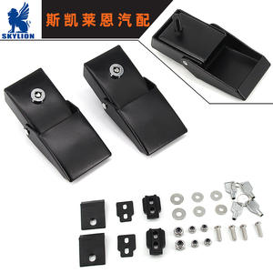 Kit de Cierre de Capó con Bloqueo de Metal Negro en Existencia, Compatible con Jeep Wrangler, Kit de Carrocería 810-001 - Product Image 3