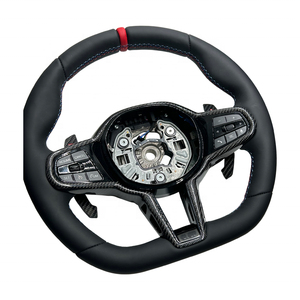 Volante de Repuesto Directo M Performance para <span class=keywords><strong>BMW</strong></span> Serie 3 4 5 X3 X4 X6 <span class=keywords><strong>i4</strong></span> i5, Volante Modificado de Cuero Completo - Product Image 6