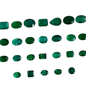 Piedras Preciosas de Esmeralda Natural, Corte Mixto de 6-10 mm, Color Verde, Certificadas, Buena Calidad, Brillo Excelente, Precio Económico para la Fabricación de Joyas - Product Image 3