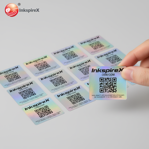 Giao hàng nhanh chóng an ninh tuyệt vời nhãn QR mã chống hàng giả Sticker - Product Image 1