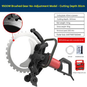 Sega <span class=keywords><strong>a</strong></span> <span class=keywords><strong>Disco</strong></span> Singolo per Taglio Muri, <span class=keywords><strong>Tagliamuri</strong></span> Senza Polvere per Calcestruzzo e Pietra - Product Image 3