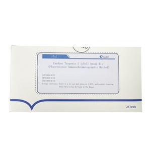 Kit de <span class=keywords><strong>test</strong></span> de troponine I cardiaque avancé avec méthode immunochromatographique à fluorescence en urgence hospitalière - Product Image 1