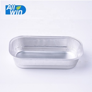 Qualité alimentaire 320ml jetable boîte à lunch de nourriture de ligne aérienne de <span class=keywords><strong>papier</strong></span> d'aluminium d'emballage <span class=keywords><strong>cocotte</strong></span> - Product Image 2