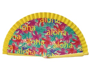 พัดไม้พับลายเพ้นท์แบบพื้นเมืองสเปนสำหรับงานอีเว้นท์ - Product Image 6