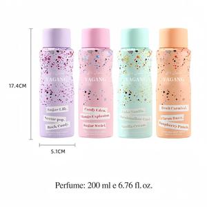 Perfume Corporal Exclusivo para <span class=keywords><strong>Mujer</strong></span>, Marca Privada OEM/ODM, Comercio Exterior Transfronterizo, 200ml, Aroma Frutal Vainilla Crema, Guangdong - Product Image 2