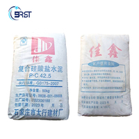 Vente en gros 50kg 42.5 gris blanc de clinker de ciment Portland pour la construction à bas prix à l'exportation