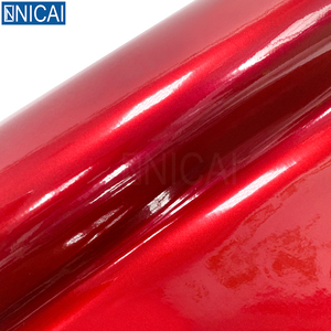 <span class=keywords><strong>Film</strong></span> vinyle pour voiture NICAI de qualité supérieure, changeant de couleur, en PVC, avec finition brillante aurorale, auto-adhésif pour carrosserie - Product Image 2