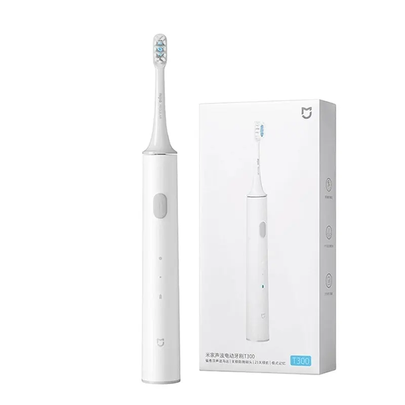 R XIAOMI MIJIA brosse à dents électrique T300 IPX7 étanche brosse sonique intelligente blanchiment des dents à ultrasons brosse à dents