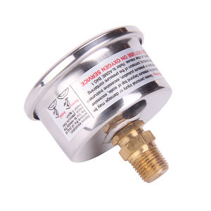 2นิ้วเติมน้ำมันตัวกรองสระว่ายน้ำเครื่องวัดความดัน,Back Mount, 1/4นิ้วท่อ - Product Image 3