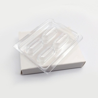 Boîte pliante en carton blanc ivoire personnalisable avec gaufrage UV et finition mate pour l'emballage de pilules, capsules, comprimés, médicaments, industrie