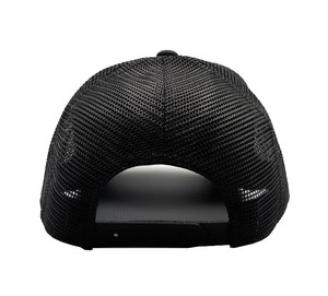 Casquette Trucker OEM Vietnam Factory personnalisée avec logo tissé, maille 6 panneaux, visière pré-courbée, respirante, style Hip Hop, réglable avec fermeture Snapback - Product Image 4