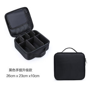 Large Capacity <b>Nail</b> Bag Portable Makeup Train <b>Case</b> Waterproof Polyester Cosmetic Travel Brush Storage Organizer Pocket - Product Image 6