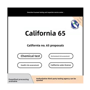 California 65 nhập khẩu/Xuất khẩu Thủ Tục Hải quan chứng nhận kiểm tra cho Amazon bán hàng trực tuyến chất lượng báo cáo những người khác - Product Image 1