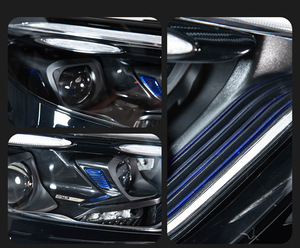 Conjunto de Faros LED para <span class=keywords><strong>Mercedes</strong></span> Benz <span class=keywords><strong>GLC</strong></span> X254 <span class=keywords><strong>2023</strong></span>-2025, Actualización de Luz Digital Marelli, DRL Matrix, Señal de Giro Secuencial - Product Image 5