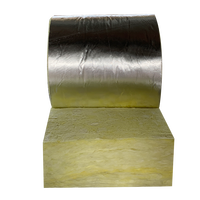 Rouleau d'isolation en laine de verre avec feuille d'aluminium pour toiture et structure en acier