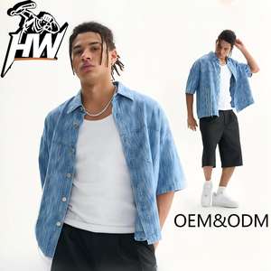 Nouvelle Chemise Décontractée Hawaïenne en Coton Tricoté pour <span class=keywords><strong>Homme</strong></span>, Style Vintage Oversize à Manches Courtes, Imprimé Tapa – Collection Été - Product Image 2