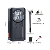 Démarreur de saut multifonction portable au Lithium 12V avec compresseur d'air gonfleur de pneu batterie externe cavalier de batterie de voiture