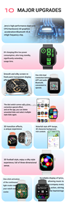 Smartwatch V20 Pro <span class=keywords><strong>Max</strong></span> 2026: Ultimo Modello con GPS, NFC, Impermeabilità IP68, Cronografo e Sveglia - Dispositivo Indossabile - Product Image 3