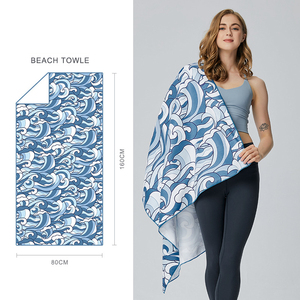 Toalla de Playa de Microfibra con Estampado Digital, Secado Rápido, Toallas de Baño al por Mayor, Toalla de Playa Antiarena, Regalos Creativos de Bienvenida, Toalla de Natación - Product Image 5