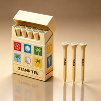 Vente en gros de tees de golf originaux de style américain, fabriqués en Chine, par des fournisseurs de cigarettes