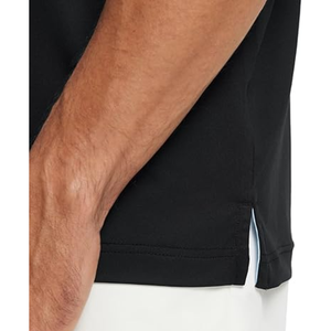 Chemise de golf pour homme à séchage rapide, manches courtes, en coton tricoté, avec rayures sur la poitrine, col boutonné, imprimé numérique, vêtements de sport décontractés - Product Image 4