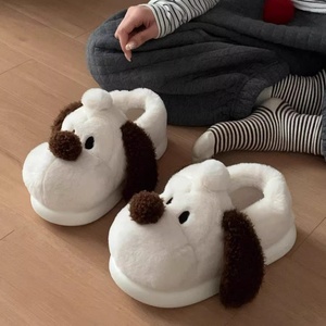 Chaussons d'intérieur douillets et chauds XIXITIAO avec semelle antidérapante, chaussures en peluche entièrement recouvertes pour l'hiver, disponibles en gros OEM - Product Image 4