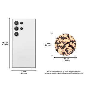 Retro Tortoise Shell Cellulose Acetate <b>Compact</b> <b>Mirror</b> Round Dual Sided HD Glass Folding Pocket Makeup <b>Mirror</b> Wholesale Custom - Product Image 4