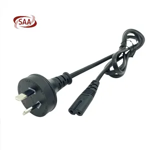 Kabel Listrik 2 Pin, Kabel Listrik 2 Pin, Kabel Listrik, Kabel AC, Kabel Listrik, SAA, Standar Australia, 10A 250V AU