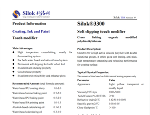 Silok 3300 Soft Slipping Touch Modifikator Vernetzung von organisch modifiziertem Polydi methyls iloxan - Product Image 4