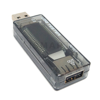 Detector USB de I-SMART, voltímetro, amperímetro, probador de capacidad de potencia, medidor de corriente de voltaje móvil, KWS-V21 USB