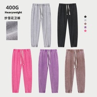 2025 automne/hiver nouveau américain rétro flocon de neige survêtement pantalon pour hommes grande taille pantalons de survêtement décontractés Extra Large sweats à capuche sweats
