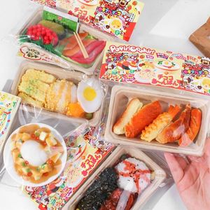 Juguete de Comida Simulada Personalizable al por Mayor de Fábrica, Set de Comida McDonald's, Platos Chinos, Sushi, Bento, Arroz Frito para Niños - Product Image 2