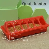 Nouvelle mangeoire longue et écologique en PVC pour poulets, canards et oies