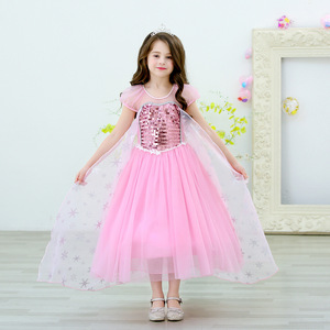 Nuevo Disfraz de Halloween de Blancanieves, Elsa, Anna, Sofía, Aurora, Rapunzel, <span class=keywords><strong>La</strong></span> <span class=keywords><strong>Sirenita</strong></span>, Encanto, Vestido de Princesa para Fiesta de Cumpleaños, Cosplay - Product Image 4