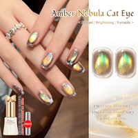 Vernis Gel UV Magnétique Double Teinte Effet Œil de Chat – Semi-Permanent Sans Acide Longue Durée Végan Pour Salon et Usage Personnel Certifié CPSR