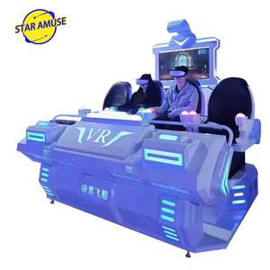 Équipement passionnant de jeu d'<span class=keywords><strong>horreur</strong></span> de carton en métal des montagnes russes d'intérieur de 9D VR 4 joueurs pour des parcs d'aventure d'aéroports de centres commerciaux - Product Image 2