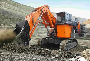 Excavatrice sur chenilles hydraulique multi-japonaise Hitachi EX1200-7 de 118 tonnes avec moteur, boîte de vitesses et PLC - Product Image 2