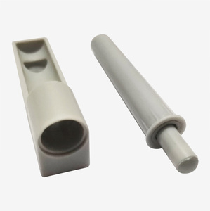 Loquet de porte magnétique noir moderne de Chine avec système de ressort amortisseur pour hôtels, écoles, entrepôts et salons - Product Image 4