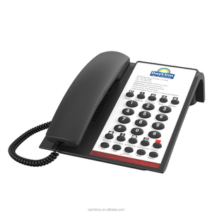 Teléfono <span class=keywords><strong>Fijo</strong></span> Inteligente Sachikoo SN-0009 <span class=keywords><strong>de</strong></span> Línea Única <span class=keywords><strong>para</strong></span> Hotel, con Cable, <span class=keywords><strong>de</strong></span> ABS, con Correo <span class=keywords><strong>de</strong></span> <span class=keywords><strong>Voz</strong></span>, Diseño Compacto - Product Image 4