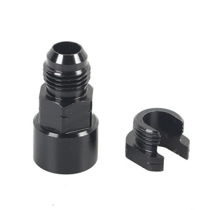 AN6-8 อะแดปเตอร์เชื่อมต่อท่อน้ำมันเชื้อเพลิงสำหรับ LS1/3 5/16 3/8 ท่ออะลูมิเนียมอะไหล่อัพเกรด - Product Image 1