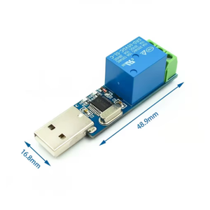 Módulo de Relé USB LCUS-1 Tipo 1/2 Canales, Convertidor Electrónico PCB, Interruptor de Control Inteligente USB - Product Image 5