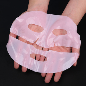 Kore toptan hidrojel kristal jöle jel yüz maskesi pembe Bio kollajen jel levha yüz ve vücut cilt bakımı toplu kaynağı - Product Image 1