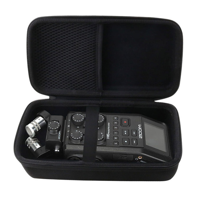 Hard Carrying Black EVA Storage Case for Zoom H6 Handy Recorder Case